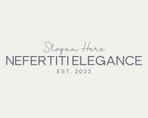 Premium Elegant Stylist logo design