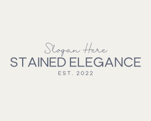 Premium Elegant Stylist logo design