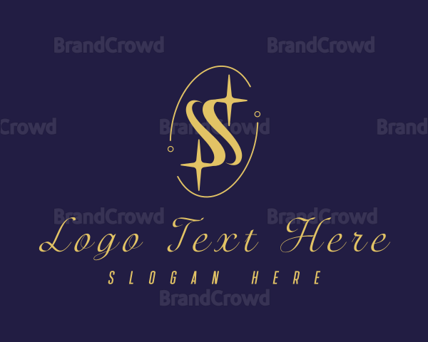 Premium Sparkling Letter S Logo