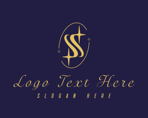 Premium Sparkling Letter S logo design