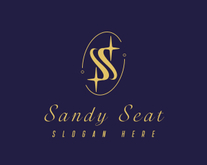 Premium Sparkling Letter S logo design