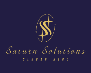 Premium Sparkling Letter S logo design