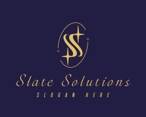 Premium Sparkling Letter S logo design