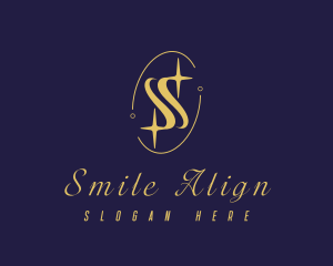 Premium Sparkling Letter S logo design