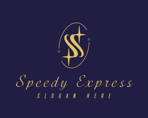 Premium Sparkling Letter S logo design