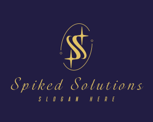 Premium Sparkling Letter S logo design