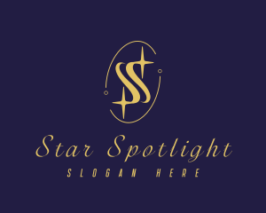 Premium Sparkling Letter S logo design