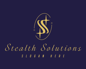 Premium Sparkling Letter S logo design