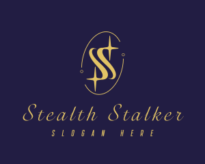 Premium Sparkling Letter S logo design