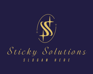 Premium Sparkling Letter S logo design