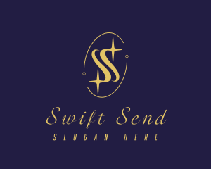 Premium Sparkling Letter S logo design