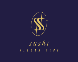 Premium Sparkling Letter S logo design