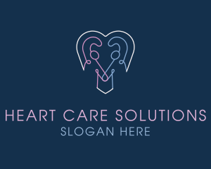 Kids Heart Community logo design