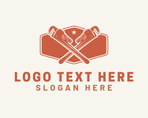 Pipe - Hexagon Pipe Wrench logo design