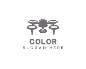 Drone Camera Photography Logo