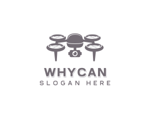 Drone Camera Photography Logo