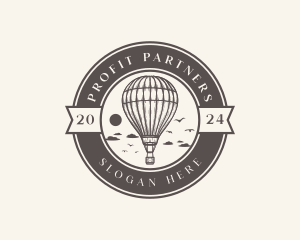 Rustic - Rustic Sky Air Balloon logo design