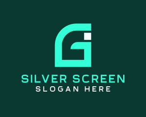 Digital Monogram  Letter GI Logo