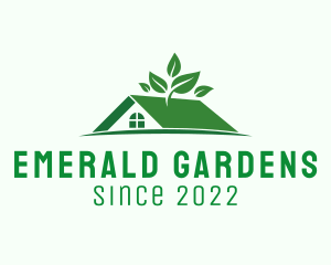 Organic Gardening House  logo design