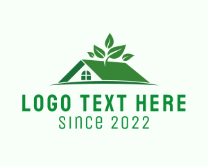 Greenhouse - Organic Gardening House logo design