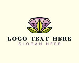 Jewel - Diamond Jewelry Crystal logo design