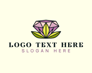 Luxury - Diamond Jewelry Crystal logo design