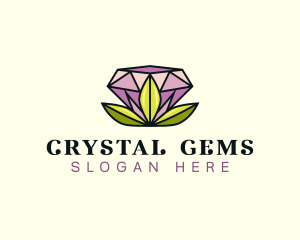 Diamond Jewelry Crystal logo design