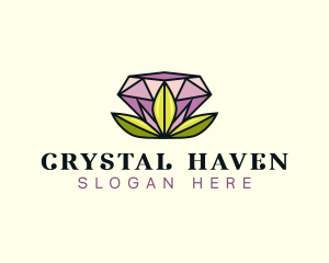 Diamond Jewelry Crystal logo design