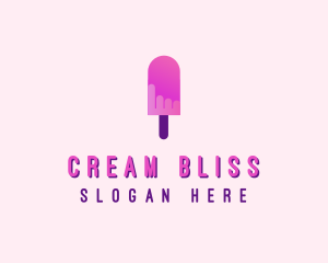 Cream - Ice Cream Popsicle logo design