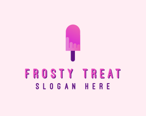Popsicle - Ice Cream Popsicle logo design