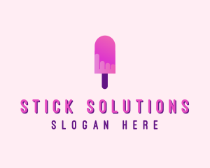 Stick - Ice Cream Popsicle logo design