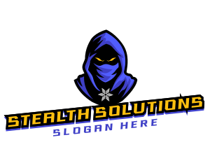 Stealth - Ninja Gaming Player logo design