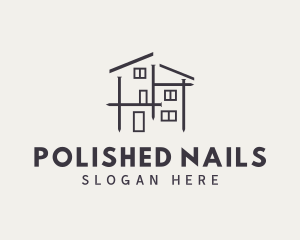 Nail House Carpentry  logo design