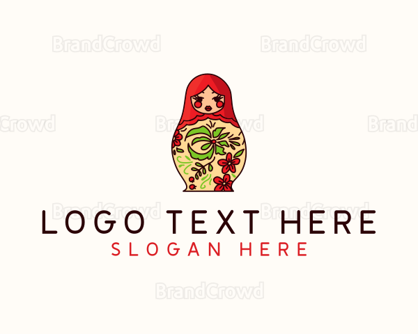 Russian Matryoshka Doll Logo