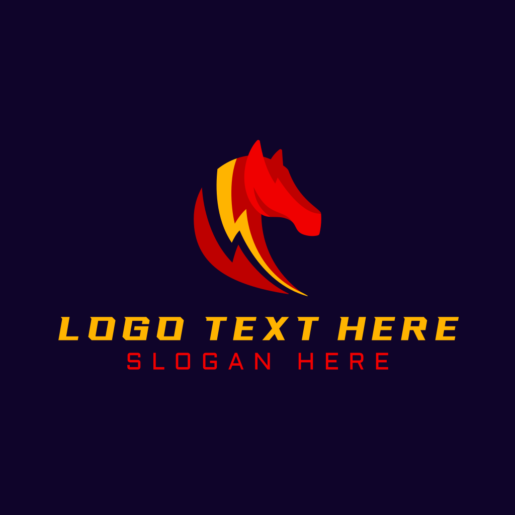 thunder-mustang-horse-logo-brandcrowd-logo-maker