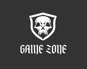 Gaming Skull Head logo design