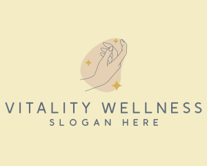 Feminine Wellness Manicure logo design