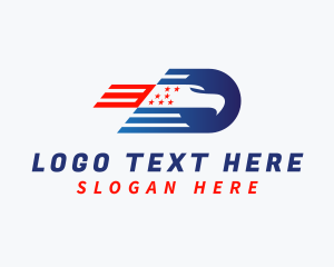 United States - Eagle Aviation Bird logo design