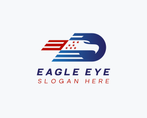 Eagle Aviation Bird logo design