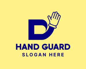 Glove - Hand Glove Wave D logo design