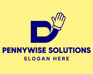 Budget - Hand Glove Wave D logo design