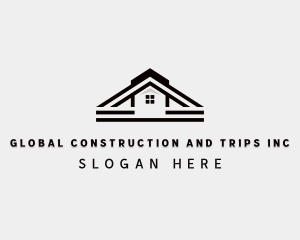 Interior Designer - Roof Construction Builder logo design