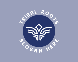 Tribal - Aviation Tribal Bird logo design