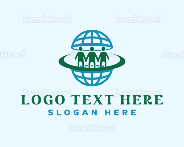 Human Globe Community Logo