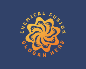 Chemistry - Flower Wave Chemistry logo design