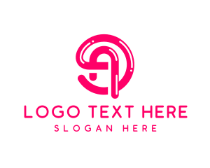 Creative Entertainment Initial Letter A Logo