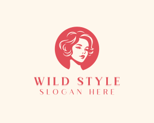 Stylish Hairdresser Salon logo design