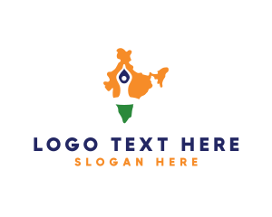India - India Human Meditation logo design