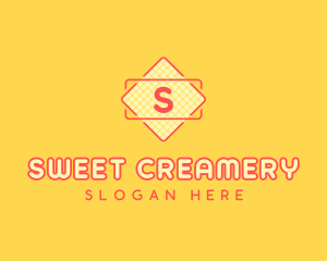 Wafer Waffle Bakery logo design