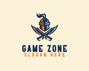 Knight Game Clan  logo design